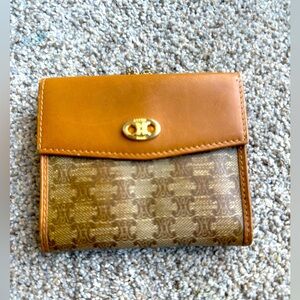 Celine Vintage Kisslock Wallet